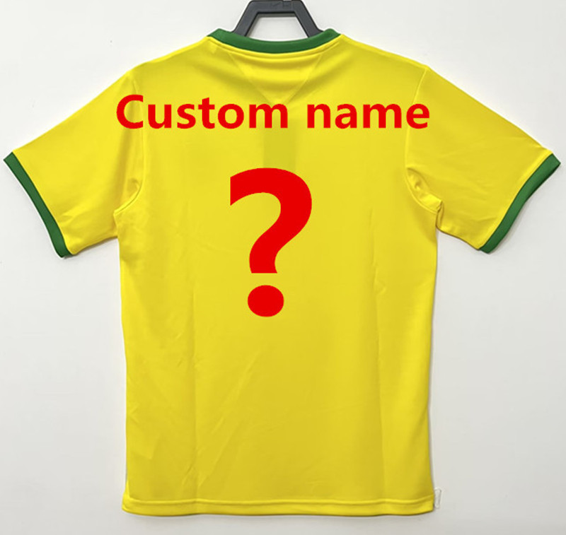 1970 Brazil Home Retro Jersey