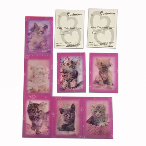 3D Lenticular Collection Cards
