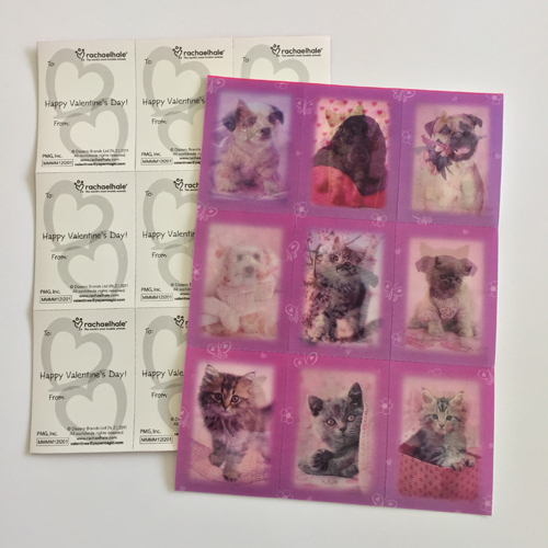 3D Lenticular Collection Cards