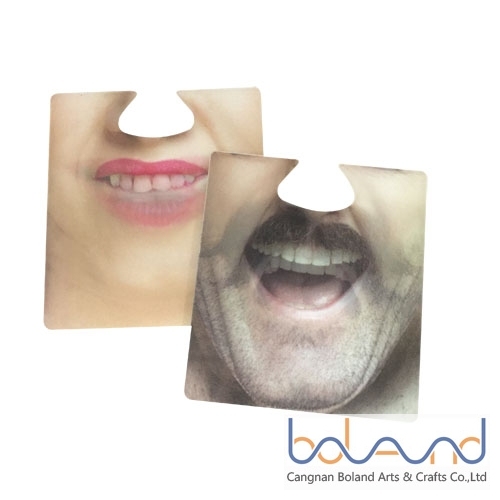 3D "Pick Your Mouth" Card