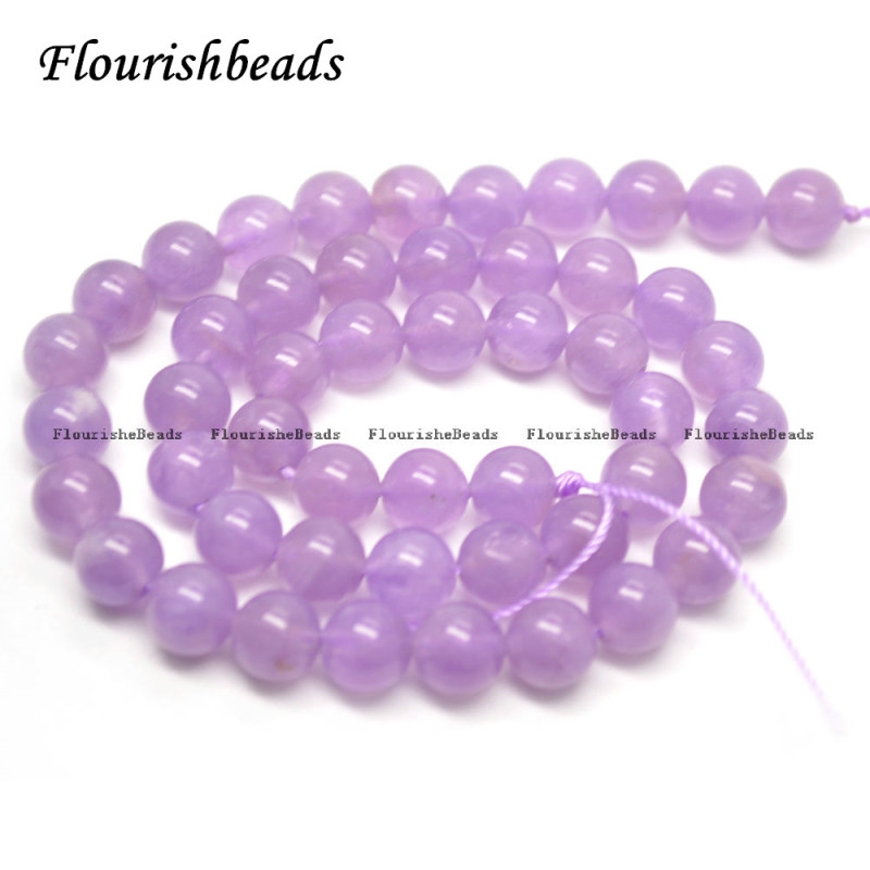 6mm 8mm 10mm Natural Dark Color Amethyst Round Loose Beads