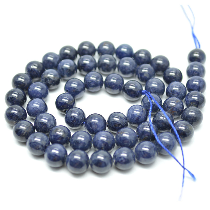 Natural Sapphire Stone Round Beads