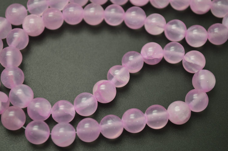 8mm 10mm 12mm Various Color Qing Jade Stone Round Loose Beads