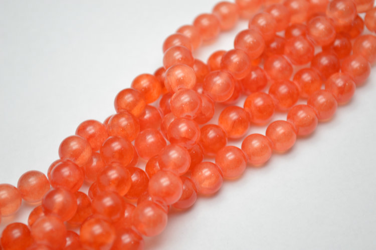 8mm 10mm 12mm Various Color Qing Jade Stone Round Loose Beads