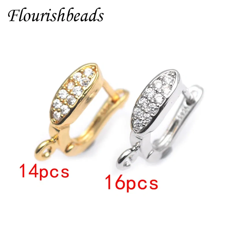 30pcs/lot  DIY Accessories Gold Plated Earwire Earring Hooks Clasp Shvenzy for Jewelry Making Supplier