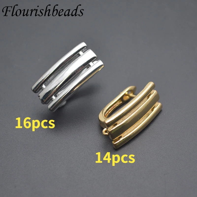 10x18mm Copper Brass Gold Plated Earring Hooks Creative Shvenzy Accessories for Women DIY Crystal Tassle Earrings 30pcs/lot