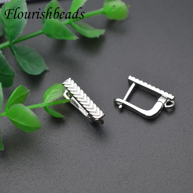 Metal Copper Gold Plated Nickel Free Earring Hooks For Women Handmade DIY Jewelry Accessories 30pcs/lot