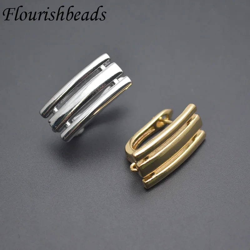 10x18mm Copper Brass Gold Plated Earring Hooks Creative Shvenzy Accessories for Women DIY Crystal Tassle Earrings 30pcs/lot