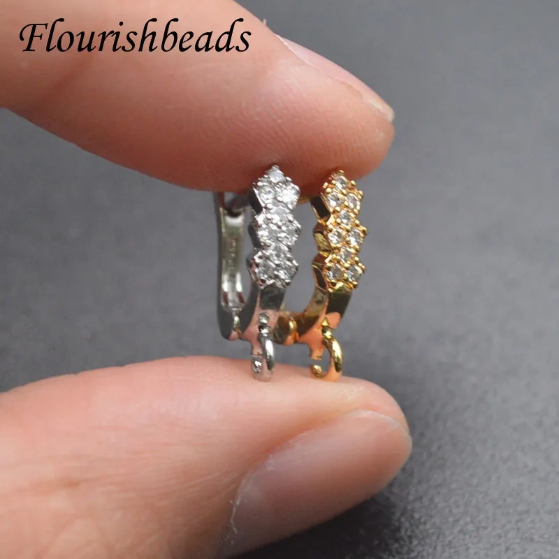 Various Style Jewelry Findings Gold Silver Color Earring Hooks Leverback Earwire Clasp Accessories for Handmade Making