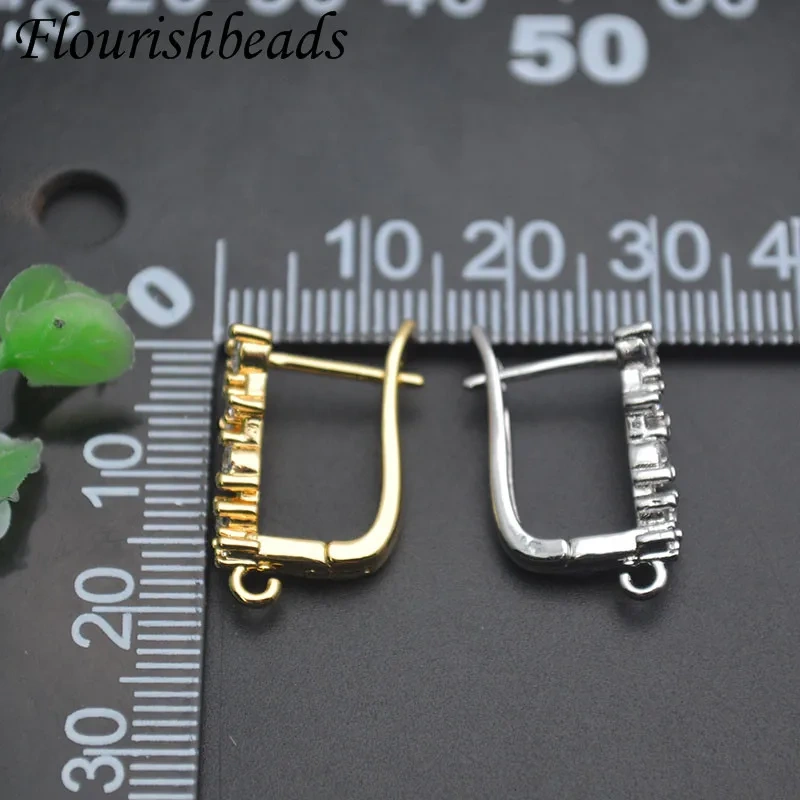 New DIY Schwenzy Findings Gold Color Ear Wire Earring Hooks Accessories for Women DIY Earring Making 30pcs/lot