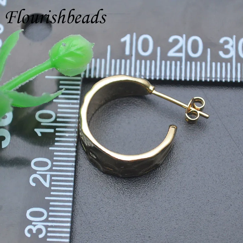 20pcs/lot Quality Gold Color Nickel Free Arc Geometry Earrings for Women Wedding Party Jewelry Gift Supplies