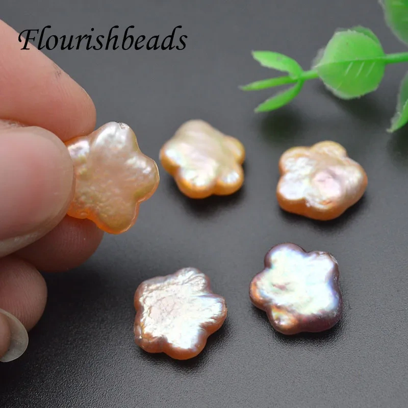 10pcs Natural Freshwater Pearls Plum Star Heart Shape White Purple Color Loose Beads for Jewelry Making DIY Bracelet Necklace