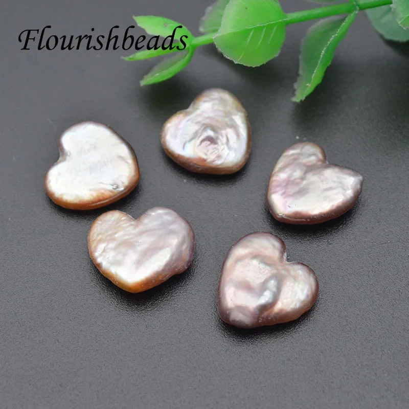 10pcs Natural Freshwater Pearls Plum Star Heart Shape White Purple Color Loose Beads for Jewelry Making DIY Bracelet Necklace