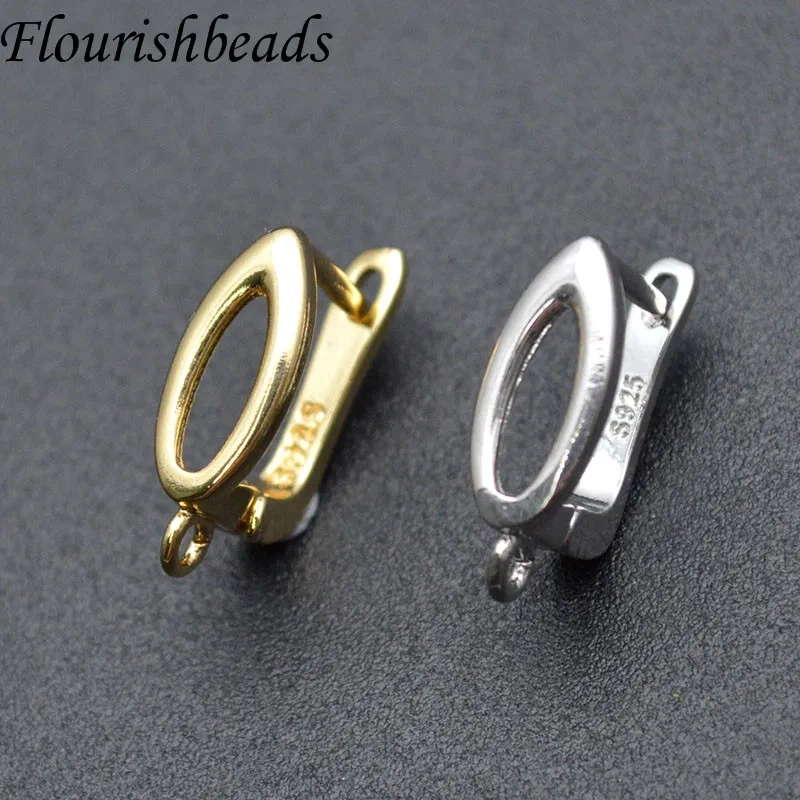 Wholesale Price 30pcs/lot Smooth Basic Nickel Free Schwenzy Fastener Ear Wire Earring Hooks Clasp for Women DIY Jewelry Making