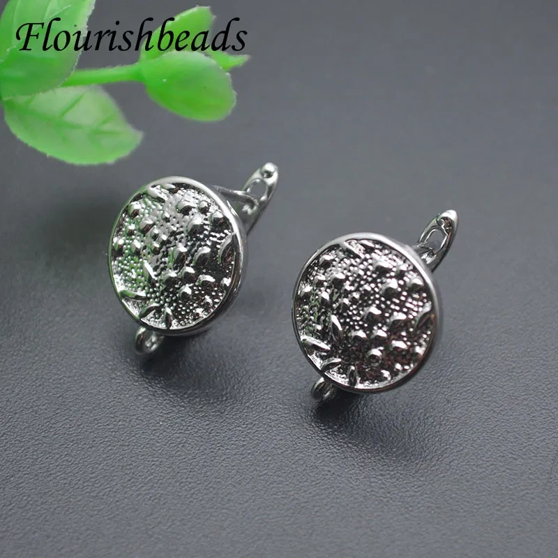 Jewelry Findings Nickel Free Gold Plated Round Earring Hooks Fixtures Shvenzy for DIY Dangle Earrings Accessories