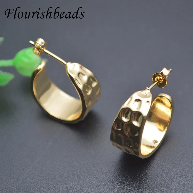 20pcs/lot Quality Gold Color Nickel Free Arc Geometry Earrings for Women Wedding Party Jewelry Gift Supplies