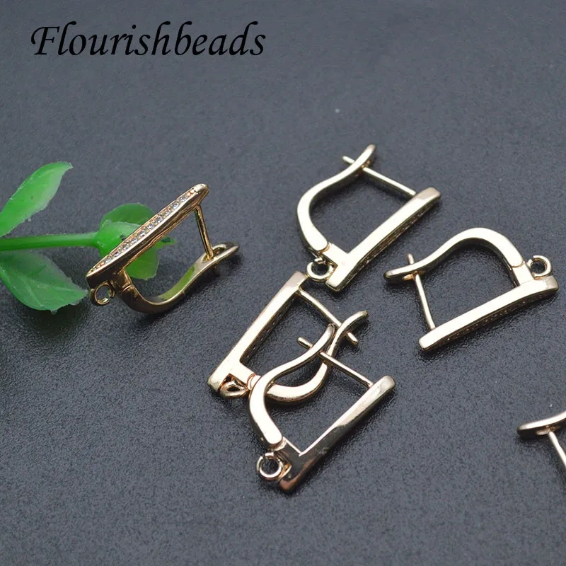 30pcs/lot New Style Gold Color DIY Accessories Earring Hooks Clasp for Jewely Making Supplier
