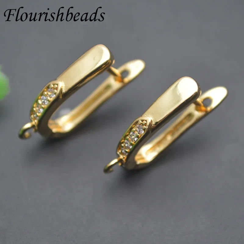 30pcs/lot Fashion Jewelry Findings  Leverback Basic Fastener Earwir Fixtures Earring Hook Schwenzy for DIY Earrings Accessories