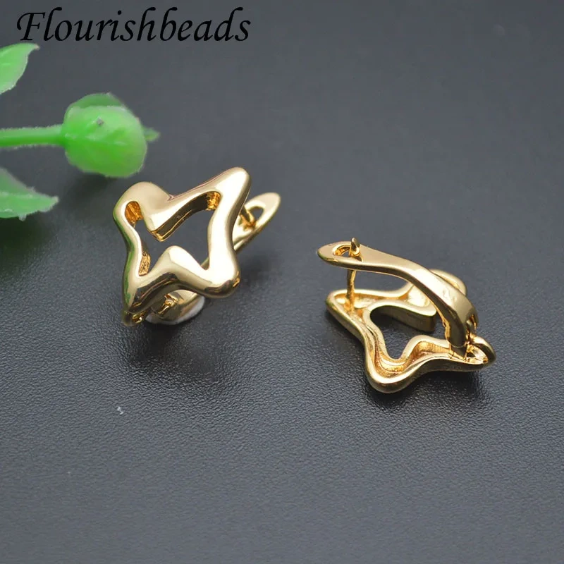 30pcs/lot Creative Leverback Earwire Earring Hooks for For DIY Earrings Jewelry Making Materials
