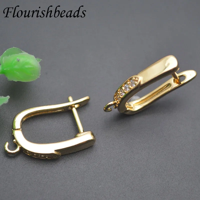 30pcs/lot Fashion Jewelry Findings  Leverback Basic Fastener Earwir Fixtures Earring Hook Schwenzy for DIY Earrings Accessories
