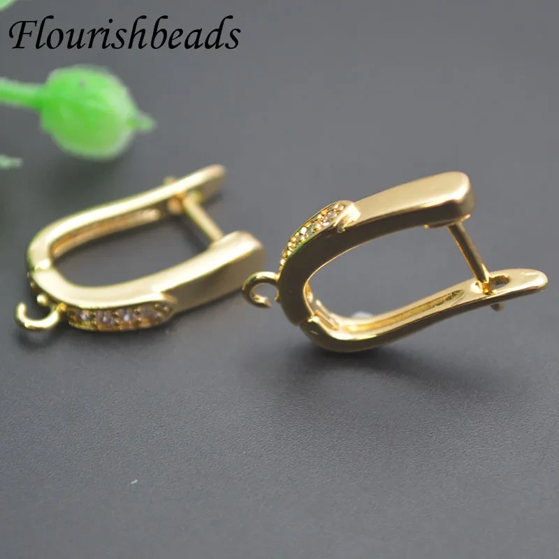 30pcs/lot Fashion Jewelry Findings  Leverback Basic Fastener Earwir Fixtures Earring Hook Schwenzy for DIY Earrings Accessories