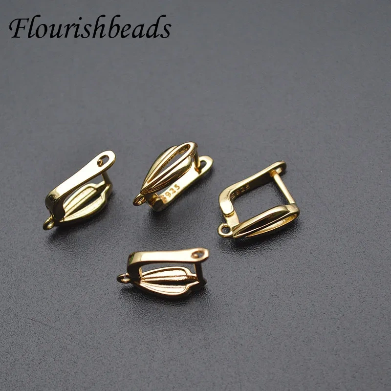 Jewelry Findings 12x15mm Gold Color Anti Fading Earring Hooks for DIY Earring Accessories 30pcs/lot