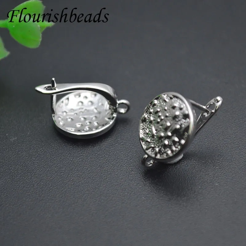 Jewelry Findings Nickel Free Gold Plated Round Earring Hooks Fixtures Shvenzy for DIY Dangle Earrings Accessories