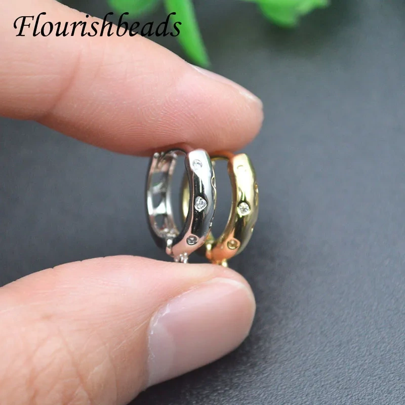 30pcs/lot Various Styles Geometric Hoop Earrings Hooks Clasp for Women Men Party Jewelry Nickel Free Accessoriess