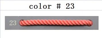 Hight Quality 32Cm Thickness Long Braided Cord Thread Slide Movable Necklaces Bracelet Chains Jewelry Making 50pc Per Lot