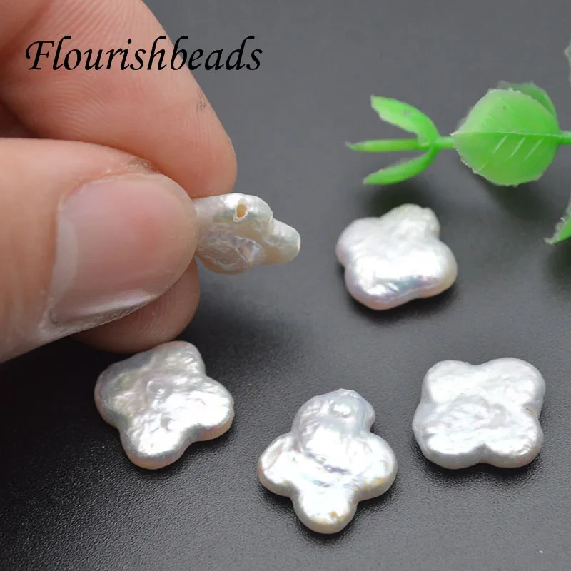 10pcs Natural Freshwater Pearls Plum Star Heart Shape White Purple Color Loose Beads for Jewelry Making DIY Bracelet Necklace