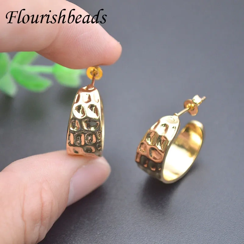 20pcs/lot Quality Gold Color Nickel Free Arc Geometry Earrings for Women Wedding Party Jewelry Gift Supplies