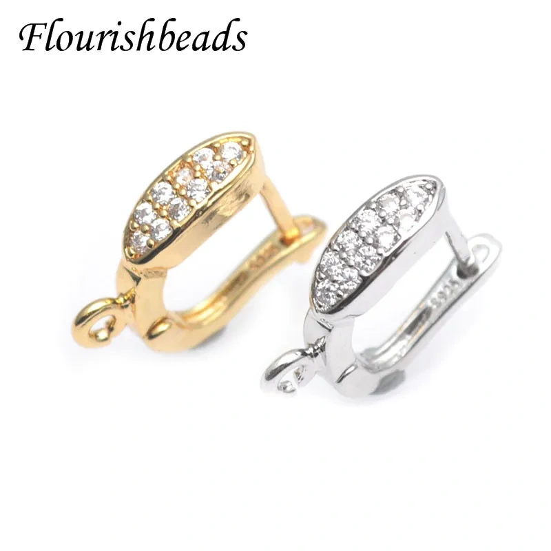 30pcs/lot  DIY Accessories Gold Plated Earwire Earring Hooks Clasp Shvenzy for Jewelry Making Supplier