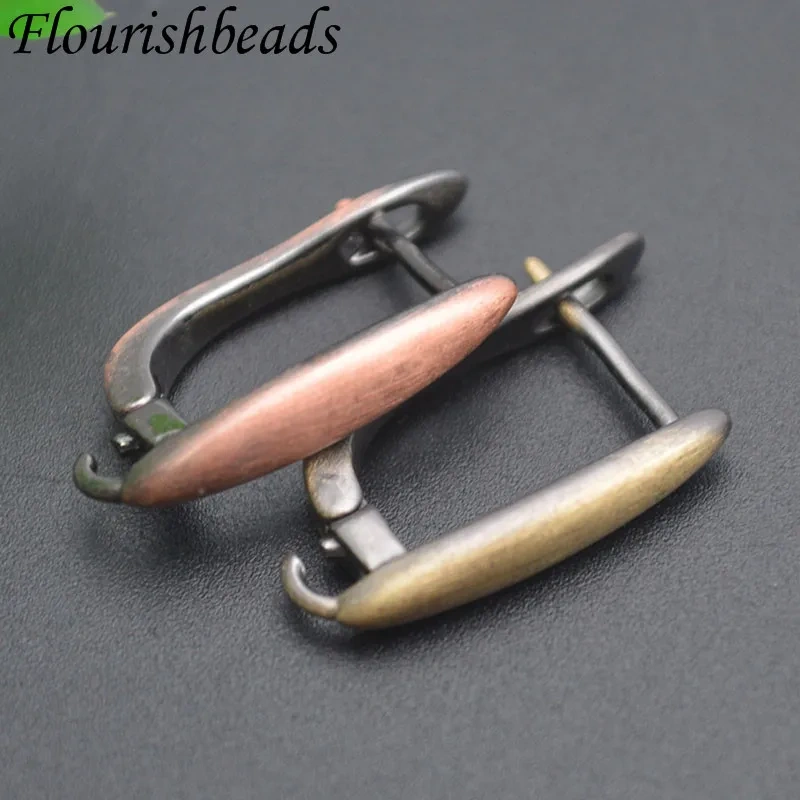 30pcs/lot 11x18mm New Antique Bronze Fashion Earring Hooks Earwire Ear Buckle Accessories for Women DIY Jewelry Findings