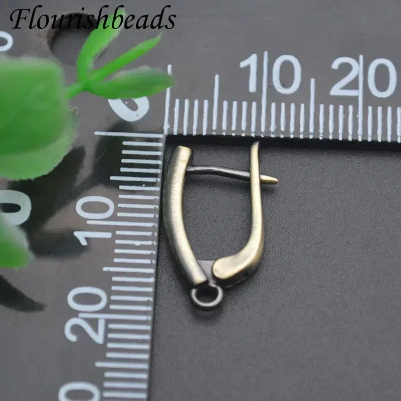 New Antique Bronze Geometric Earring Hooks Clasp Leverback Earwire for Women Handmade DIY Fashion Jewelry 30pcs/lot
