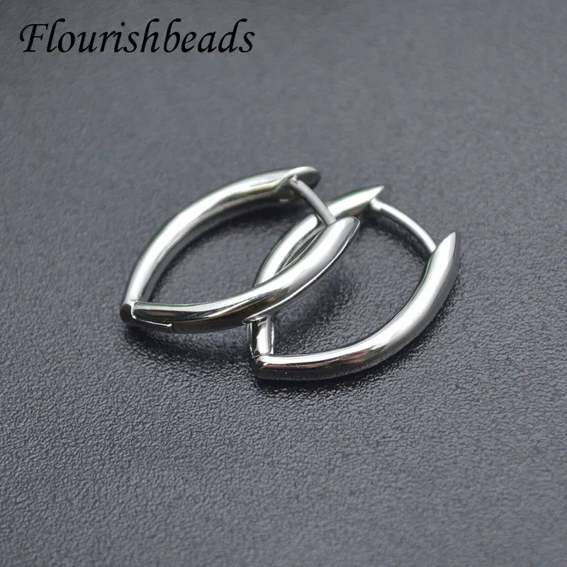 30pcs/lot Various Styles Geometric Hoop Earrings Hooks Clasp for Women Men Party Jewelry Nickel Free Accessoriess