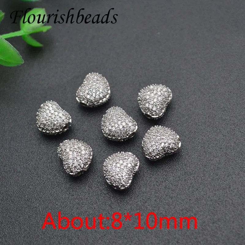 Hot Sell Multi Designs Real Gold Plating Metal Beads Handcraft Loose Spacer Beads Fit DIY Jewelry Bracelets 20pcs/lot