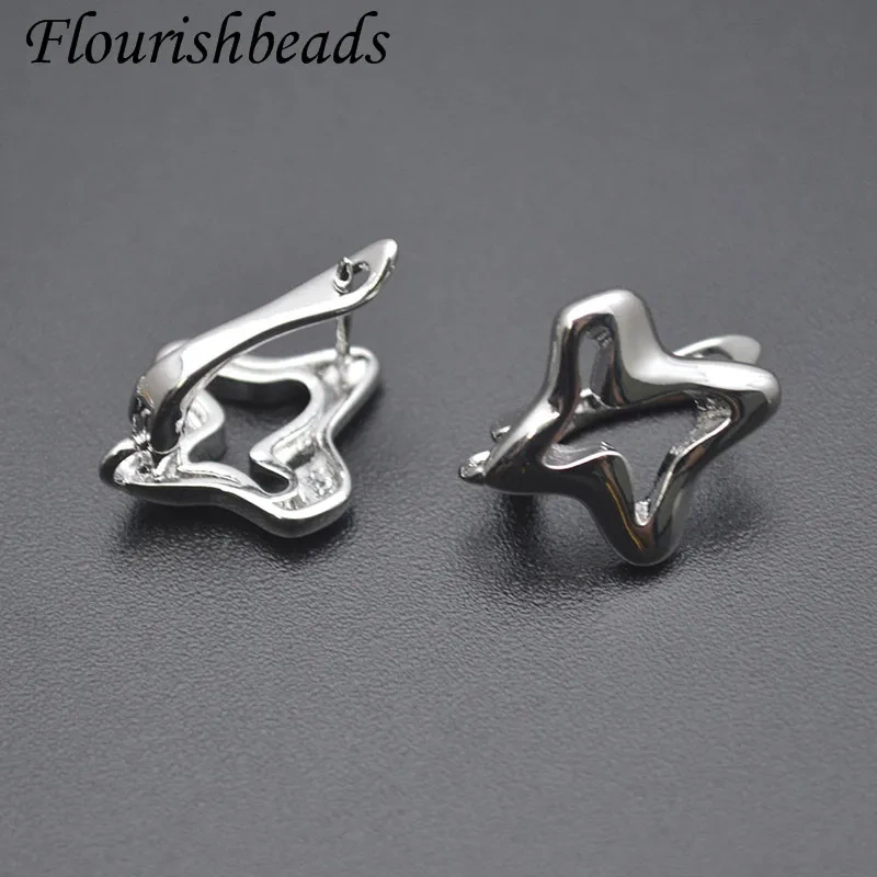 30pcs/lot Creative Leverback Earwire Earring Hooks for For DIY Earrings Jewelry Making Materials