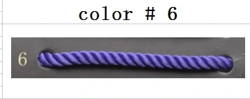 Hight Quality 32Cm Thickness Long Braided Cord Thread Slide Movable Necklaces Bracelet Chains Jewelry Making 50pc Per Lot