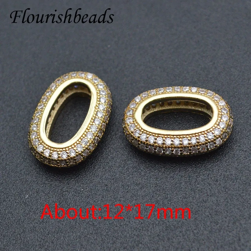 Hot Sell Multi Designs Real Gold Plating Metal Beads Handcraft Loose Spacer Beads Fit DIY Jewelry Bracelets 20pcs/lot