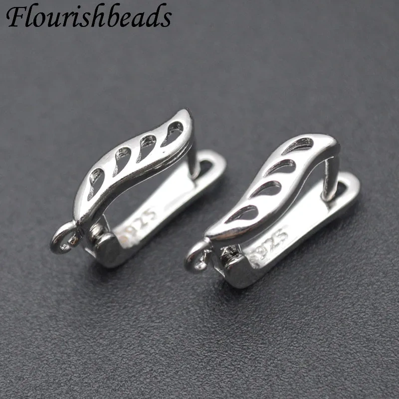 Various Styles Jewelry Findings Smooth Earwire Earring Hooks Clasp  Accessories for Handmade DIY Fashion Earrings 30pcs/lot