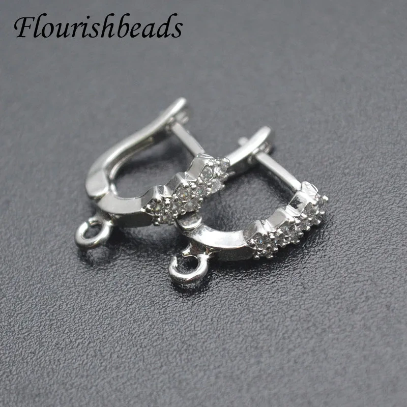 Various Style Jewelry Findings Gold Silver Color Earring Hooks Leverback Earwire Clasp Accessories for Handmade Making