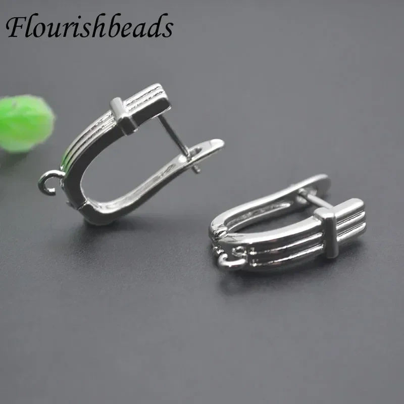 Jewelry Findings Supplies Women Handmade Earwire Gold Color Earring Hooks Accessories for Luxury Earrings Making 30pcs/lot