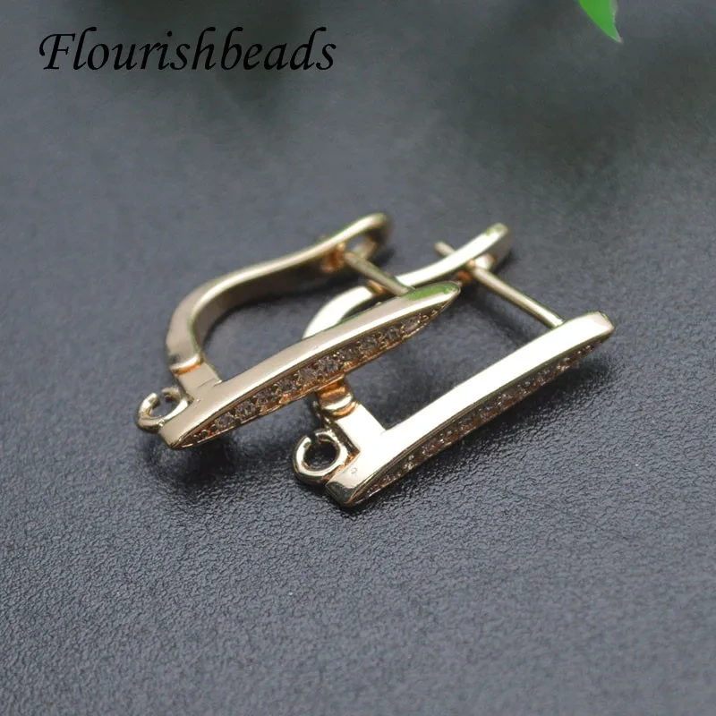 30pcs/lot New Style Gold Color DIY Accessories Earring Hooks Clasp for Jewely Making Supplier