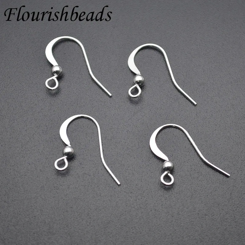 Wholesale 200pcs Nickel Free High Quality French Earrings Hooks Clasp Ear Wire for DIY Jewelry Making Supplies 15mm