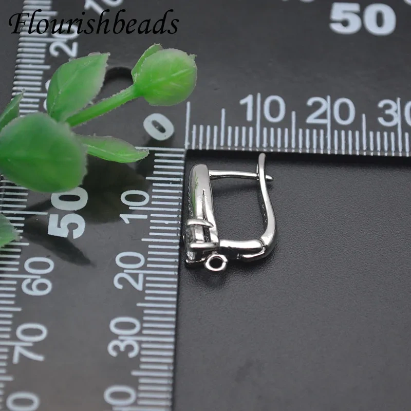 Jewelry Findings Women Handmade DIY Earrings Accessories Silver Color Basic Earring Hooks Fixture Shvenzy 30pcs/lot