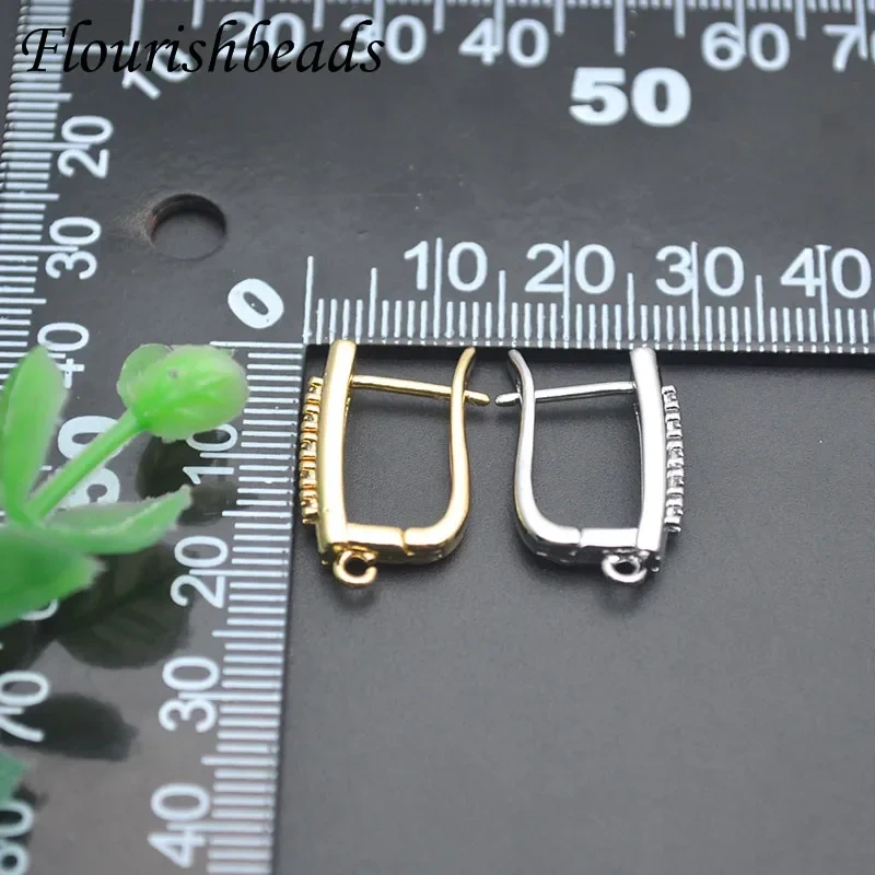 Wholesale DIY Earring Accessories Basic Earwire Earring Hooks for Women Handmade Jewelry Making 30pcs/lot