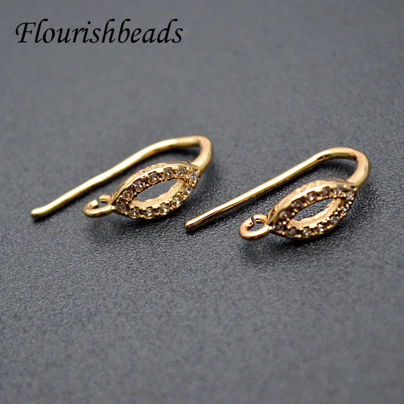 New Arrived Various Shape High Quality Gold Plating Earring Hooks Nickle Free for Jewelry Making Accessories 20pcs/lot