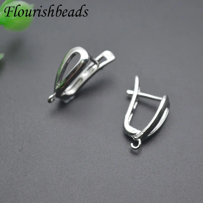 30pcs/lot DIY Earwire Fixtures Shvenzy Gold/Silver Color Earring Hooks Accessories for Women Handmade Jewelry Making