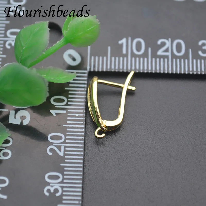 30pcs/lot DIY Earwire Fixtures Shvenzy Gold/Silver Color Earring Hooks Accessories for Women Handmade Jewelry Making