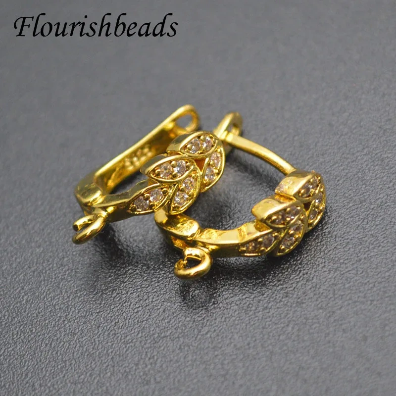 Various Style Jewelry Findings Gold Silver Color Earring Hooks Leverback Earwire Clasp Accessories for Handmade Making